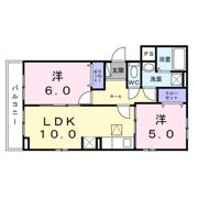 ヴィラ オーブ － Kの間取り画像
