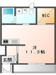 メルヴェーユ新橋Cの間取り画像