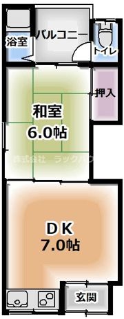 西川第二住宅の間取り画像