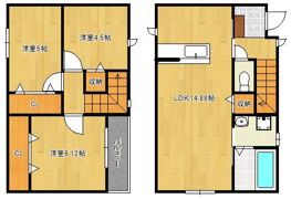 サンラプロ東水町 B棟の間取り画像