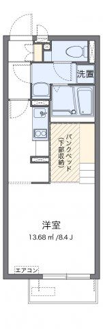 ミランダ阿星Ⅱの間取り画像