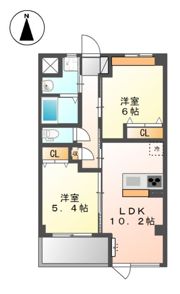 リベルテの間取り画像