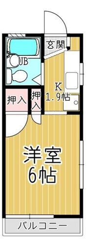 ヤングフェローズの間取り画像