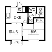 リバティーライフ徳丸の間取り画像