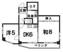 比治山パークサイドビルの間取り画像