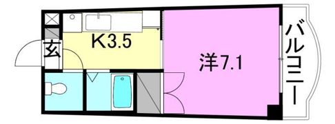 レディアント・チャハル2の間取り画像