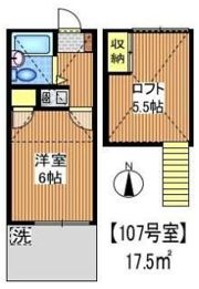 コーポケープセブンの間取り画像