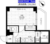 ステージファースト神楽坂の間取り画像