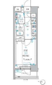 RELUXIA横濱東の間取り画像