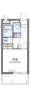 レオパレスキャンパス沖国の間取り画像