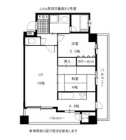 ジェイシティ高須弐番館の間取り画像