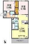 D-room小牧の間取り画像
