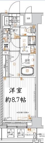 レガリス目白学習院下の間取り画像