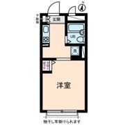 コーポ中山の間取り画像