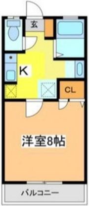 セゾン徳光の間取り画像