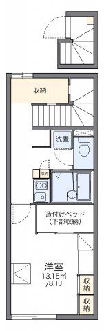 レオパレスすばるⅢの間取り画像