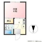 コーポ翼の間取り画像