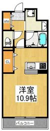 ガーデンビィラ六番館の間取り画像