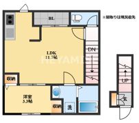 Prezia福田の間取り画像