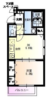 フジパレス吹田清和園Ⅰ番館の間取り画像