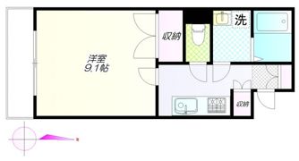 第六田嶋ビルの間取り画像