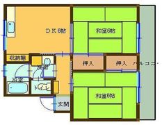 コーエイマンション第2の間取り画像