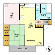 パステル中浦和の間取り画像