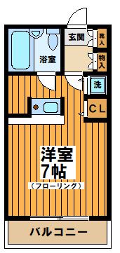 メゾンタカハシの間取り画像