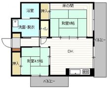 ピュアライフ21の間取り画像