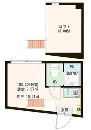 AVAND千川の間取り画像