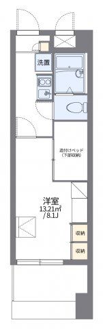 レオパレス国泰寺の間取り画像