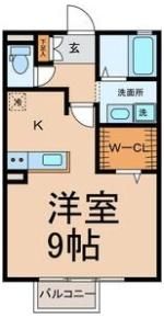 セジュール松ケ枝の間取り画像