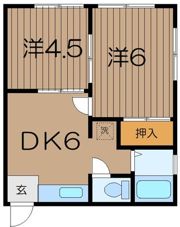 ハイツビチレブの間取り画像