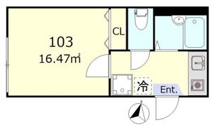 H．A．Meteoの間取り画像