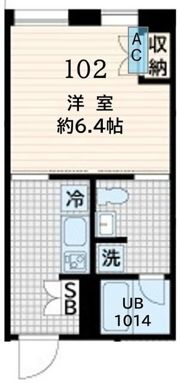 Fullea恵比寿の間取り画像