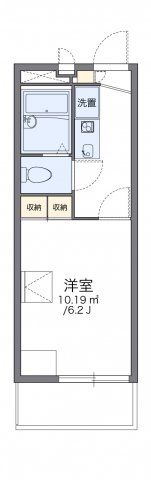 レオパレスクリスタ住吉の間取り画像