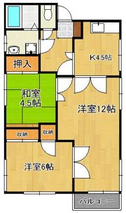 ソシアIIIの間取り画像