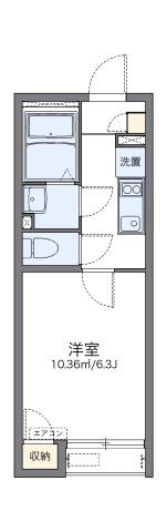 レオネクストノービレハルの間取り画像