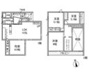 坊袋戸建の間取り画像