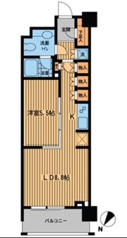 プライムアーバン日本橋横山町の間取り画像