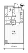 レオーネ錦糸町Ⅱの間取り画像