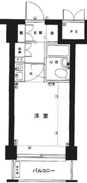 メインステージ多摩川駅前の間取り画像