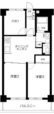 リシェル氷川台の間取り画像