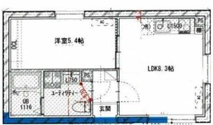 ベルシードステアー亀戸Ⅱの間取り画像