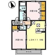 アドラブール戸手の間取り画像