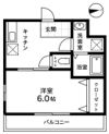 フローラルパレス大成の間取り画像