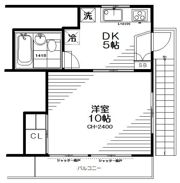 フラットAの間取り画像