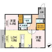 ワイズ古市の間取り画像