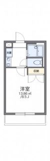 レオパレスオチュールの間取り画像