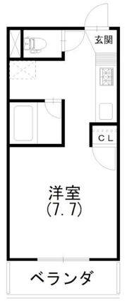 クリエイトダイアナⅡの間取り画像